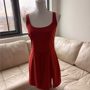 Abercrombie & Fitch Red Mini Dress
